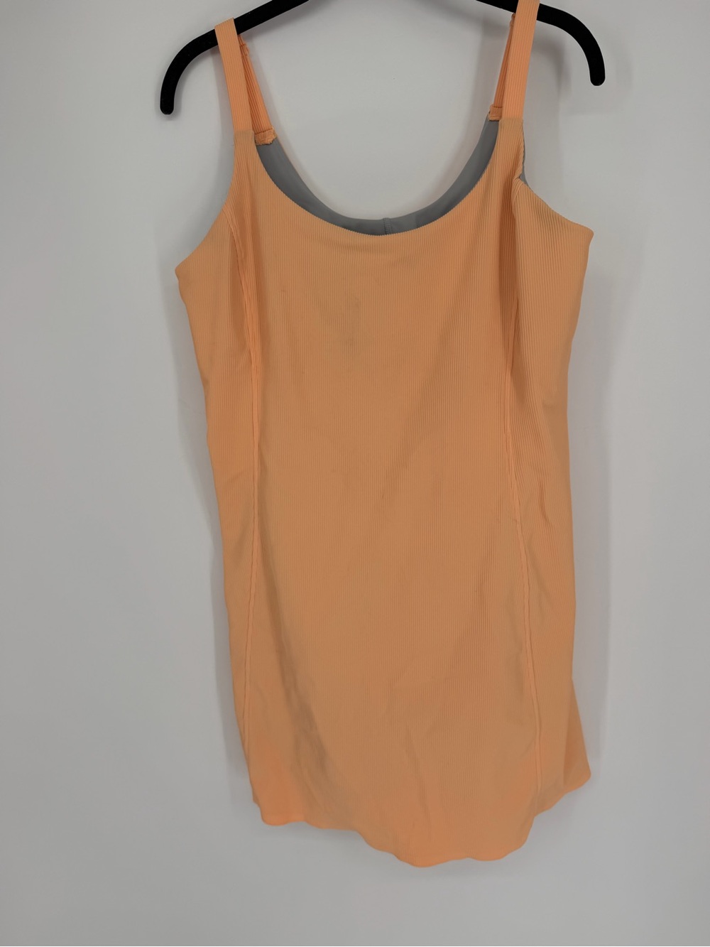 Spanx size XL Sleeveless Ribbed Tank Dress in Peach